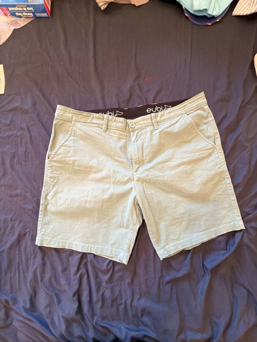 Eubi Men's All Day Shorts Sage Green Size XL